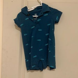 Carters blue with alligator outfit